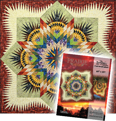 Prairie Star Quilt and Cover Sheet