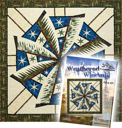 Weathered Windmill Quilt and Cover Sheet