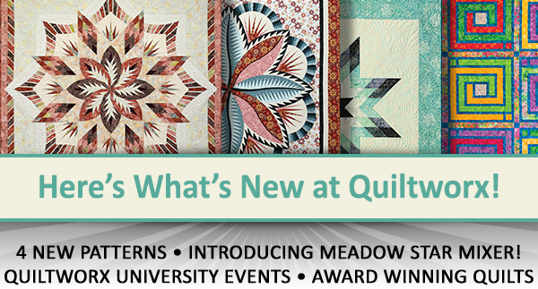 Here's what's new at Quiltworx for December 2019.