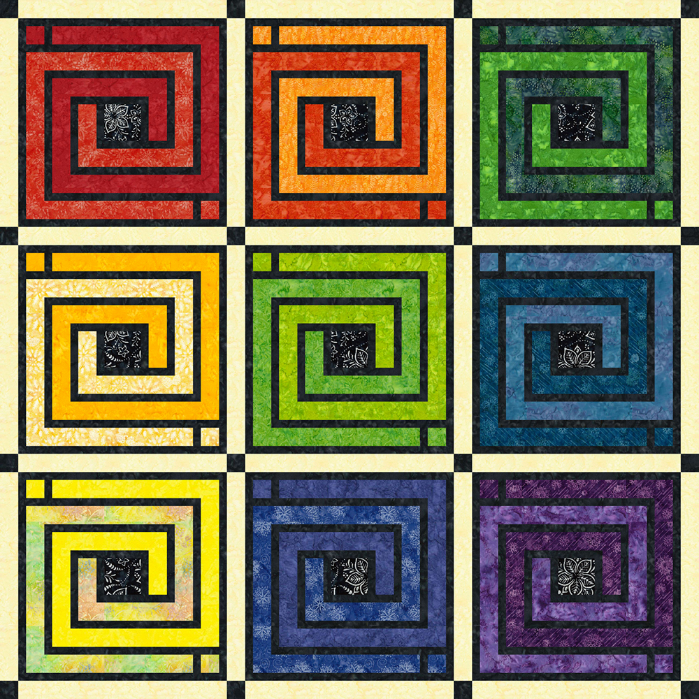 Licorice Rope in Java Blenders 67x67 • $95.00