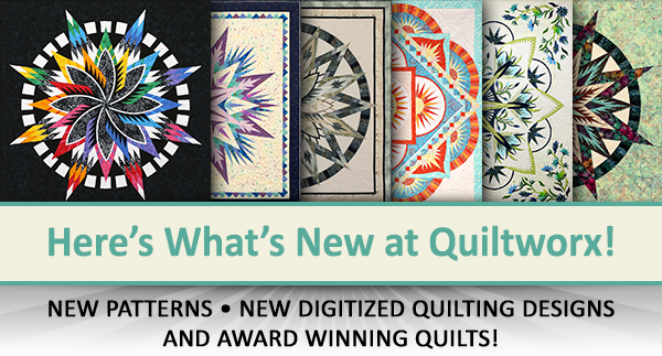 Here's what's new at Quiltworx for March 2020.