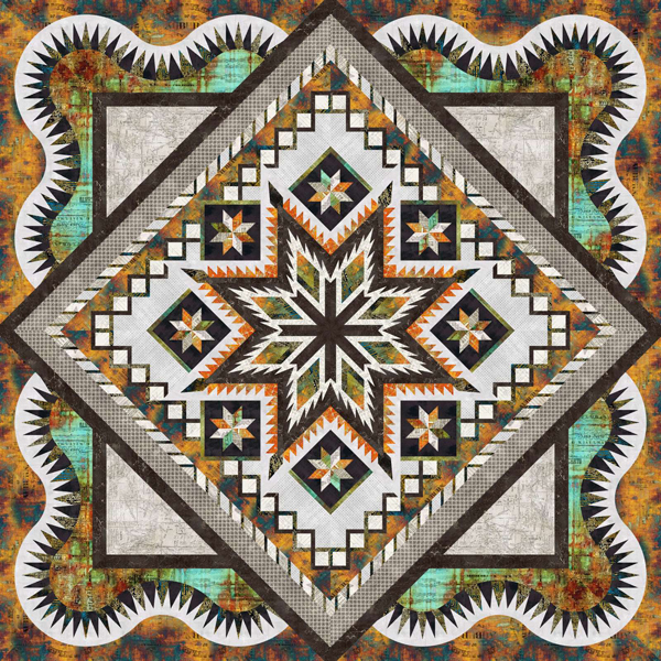 Cranberry Martini • 68" Square Hoffman: Assorted Collections