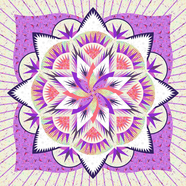 Tulip Farm 80" Square Timeless Treasures: Hydrangea, Wallflowers, and Java Blenders Collections